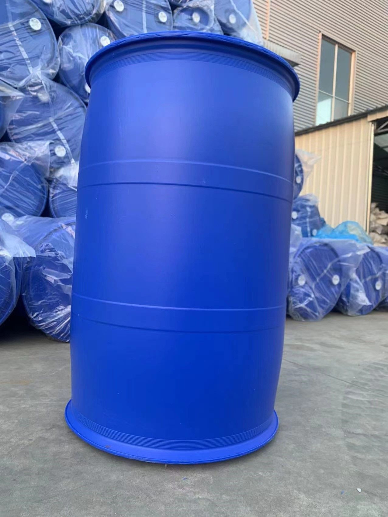 200 liters double ring closed mouth barrel